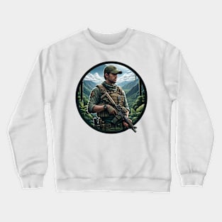 Tactical Man Crewneck Sweatshirt